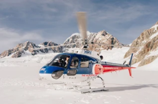 Survol du Mont Cook - Glentanner
